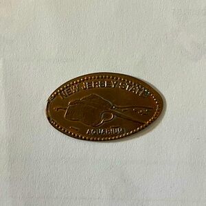 New Jersey state aquarium - Sting ray - Elongated coin/ Squished Penny